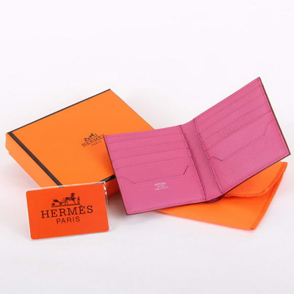 Cheap Fake Hermes MC Socrate Wallet H6002 Roseo - Click Image to Close